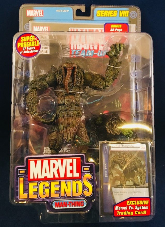 Toybiz Marvel Legends Man Thing Figure Packaged