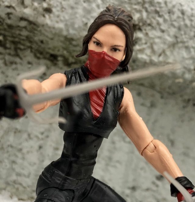 Close-Up of Netflix Legends Elektra 6" Figure