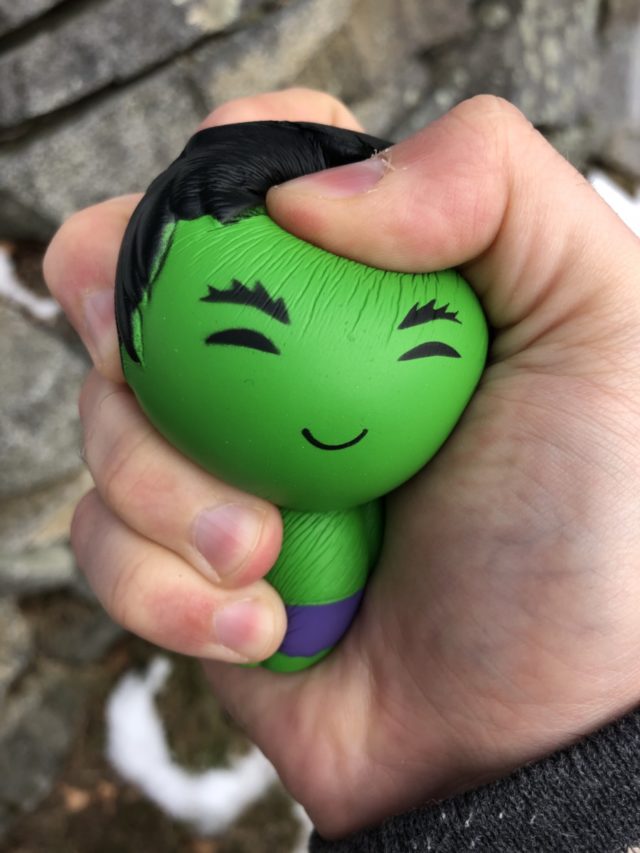 Collector Corps Hulk Stress Ball Figure Squeezed