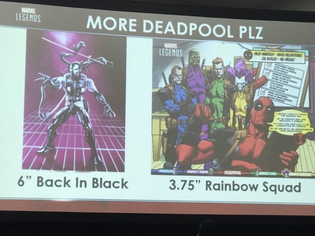 SDCC 2017 Marvel Legends Rainbow Deadpools Announced