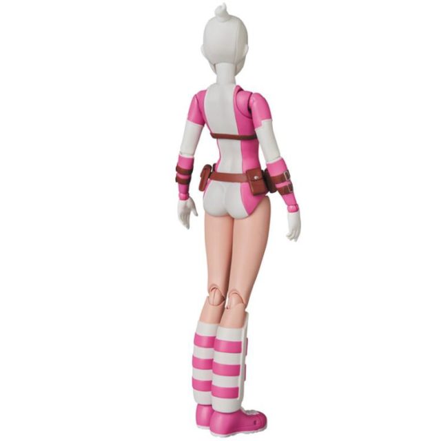 Back of Medicom Gwenpool Mafex Figure