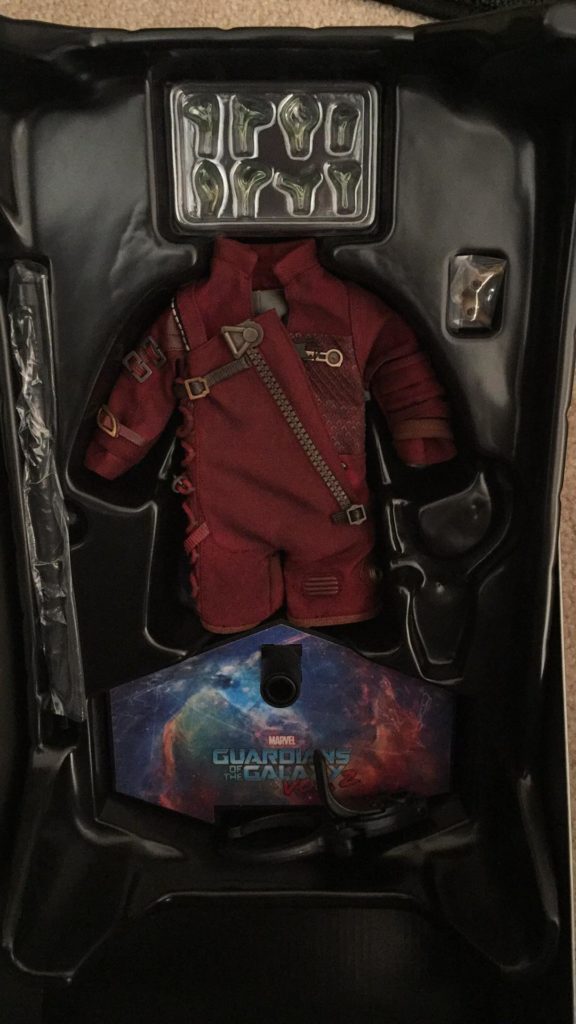 Hot Toys Baby Groot Ravagers Costume In Box