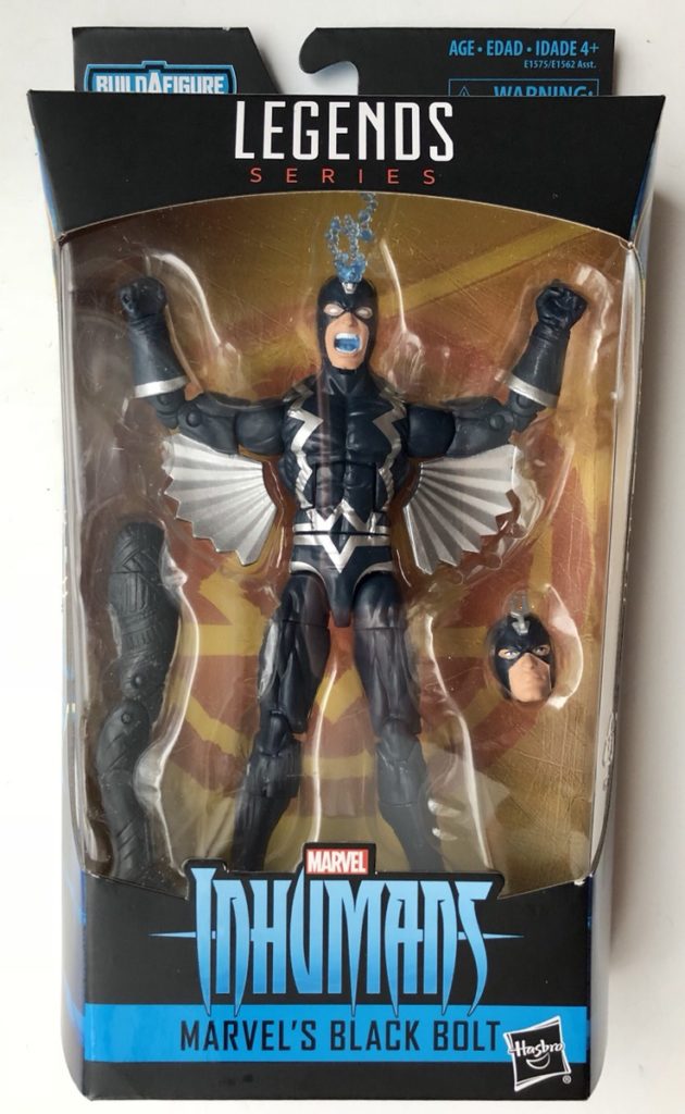 Black Bolt Marvel Legends Inhumans Figure Box