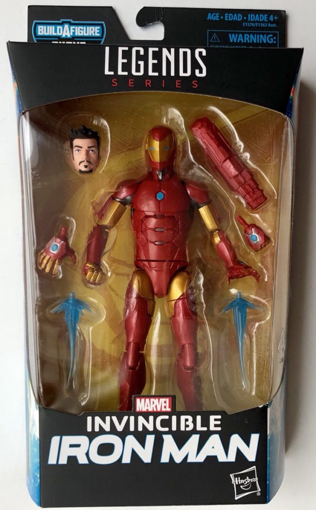 Invincible Iron Man Marvel Legends Figure Packaged