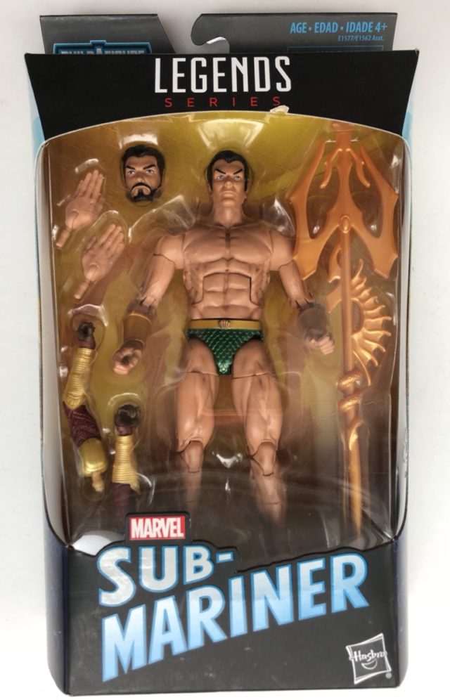 Marvel Legends Sub-Mariner Figure Packaged Okoye Wave