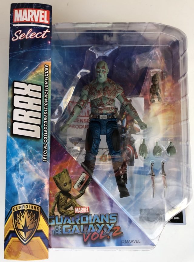 Packaged Drax Marvel Select Movie Figure