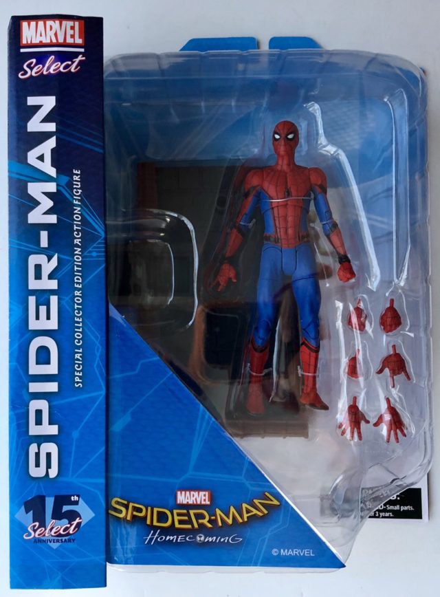 Marvel Select Spider-Man Homecoming Figure Packaged