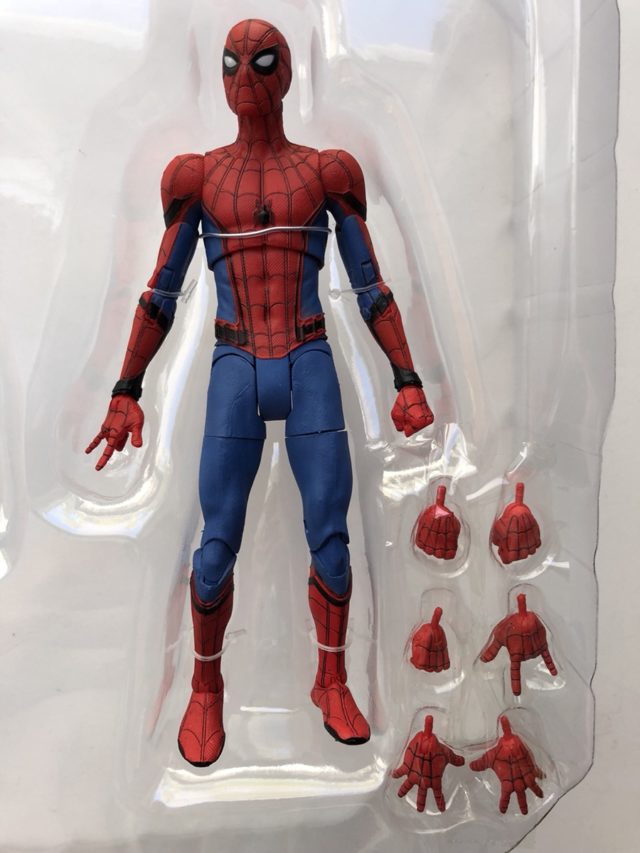 Diamond Select Homecoming Spider-Man Interchangeable Hands Accessories