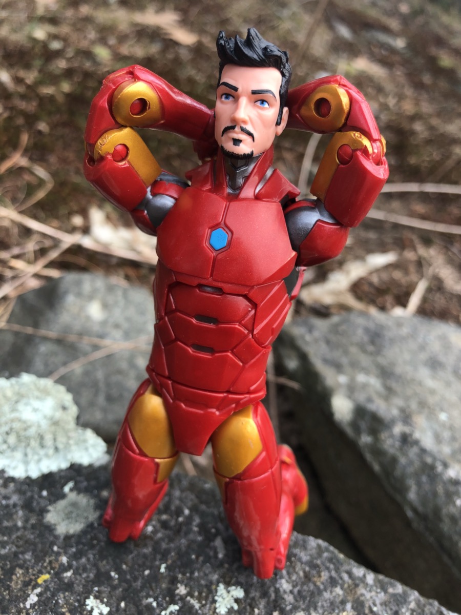 Black Panther Marvel Legends Invincible Iron Man Review