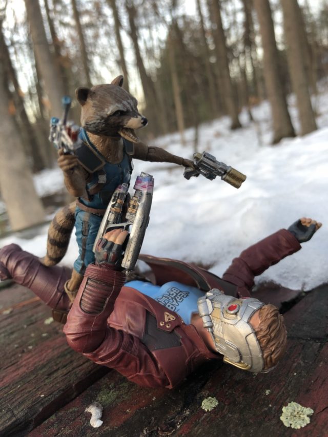 Review Marvel Select Starlord and Rocket Raccoon Figures