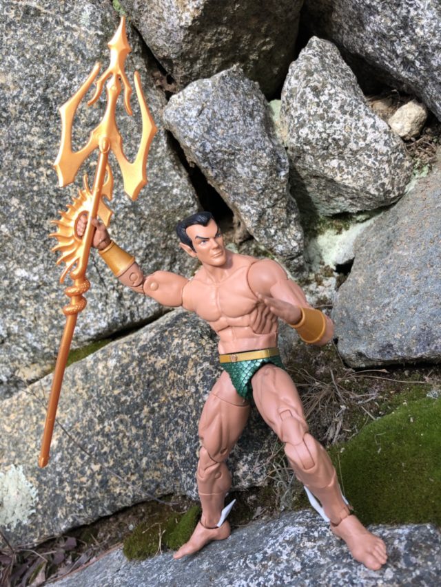 Marvel Legends Black Panther Series Namor Holding Trident