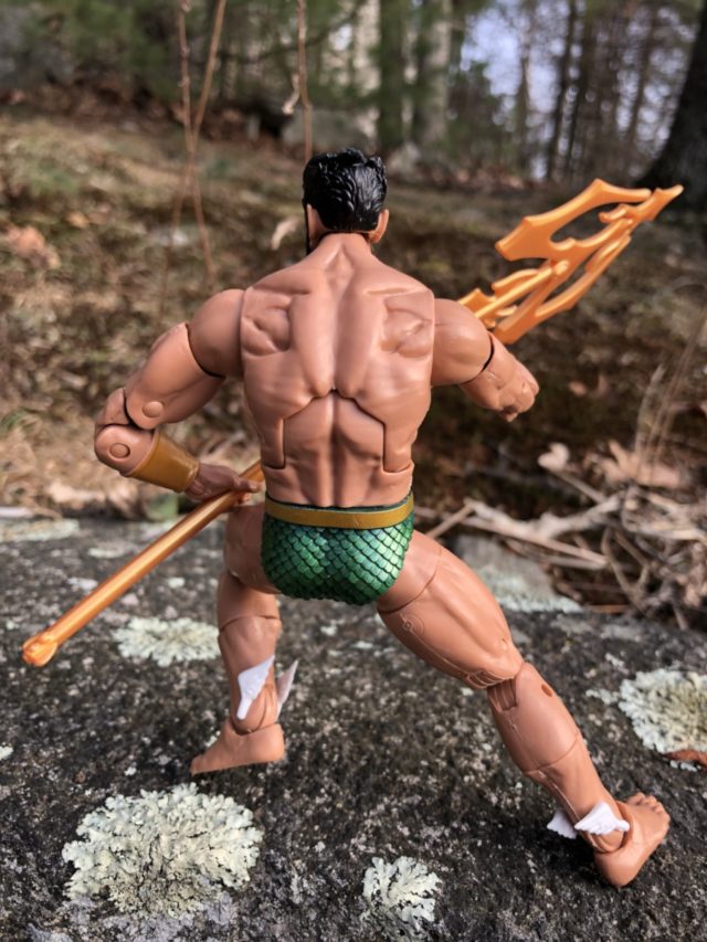 Back of Hasbro Namor Black Panther Legends Figure