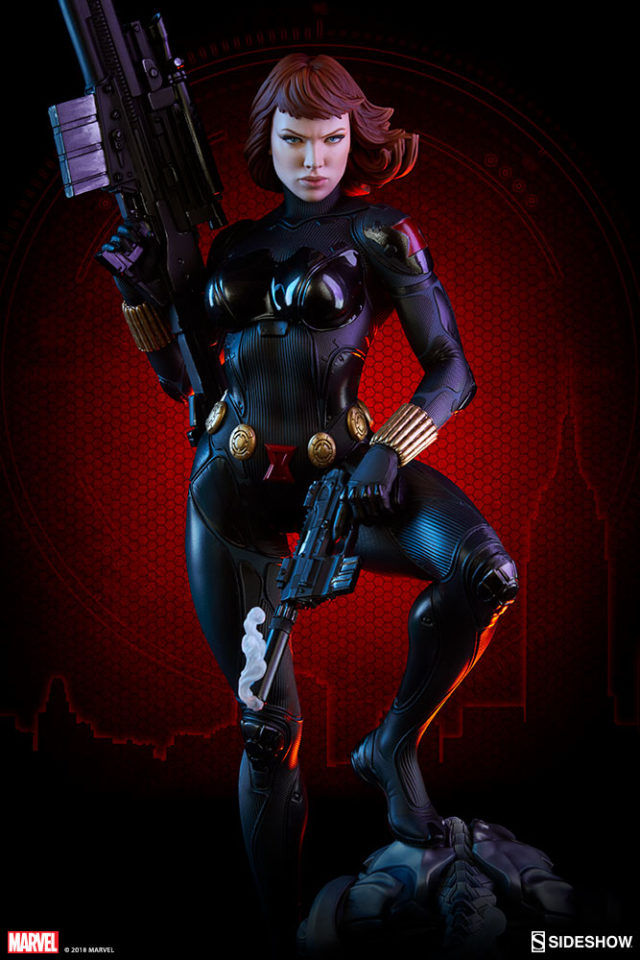 2018 Sideshow Premium Format Figure Black Widow Statue