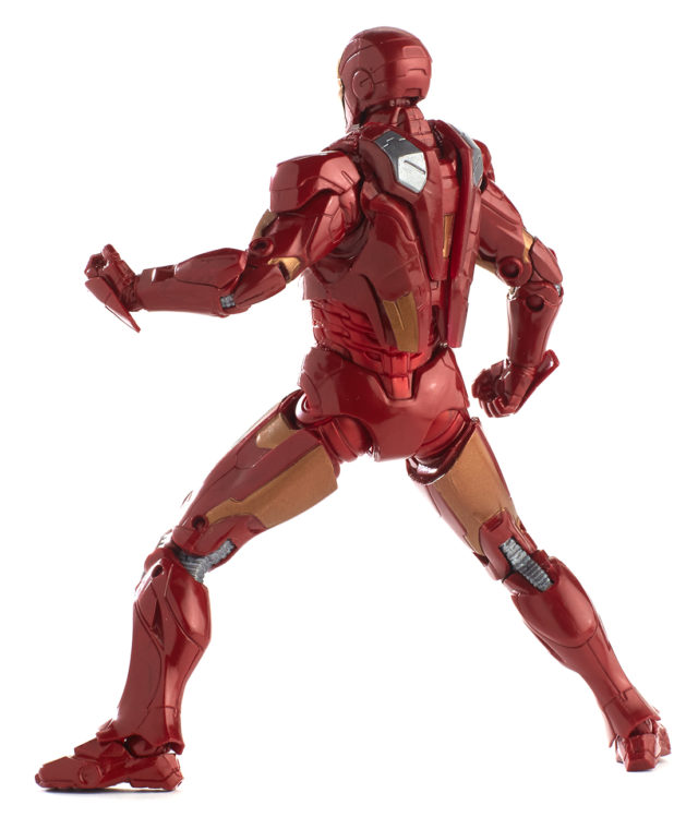 Back of Iron Man Mark VII Marvel Legends 2018 Figure