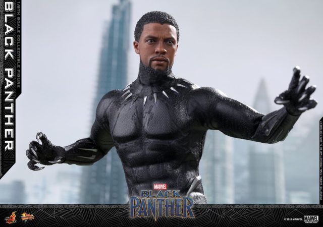 Black Panther Hot Toys Chadwick Boseman Portrait Head