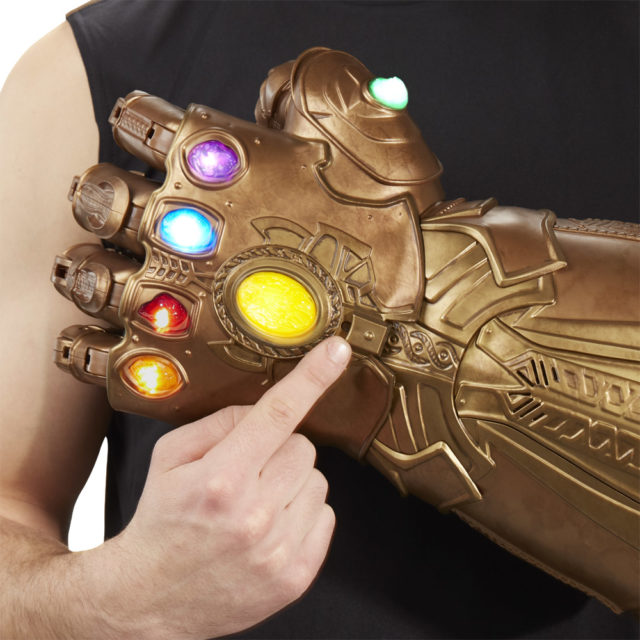 Close-Up of Marvel Legends Infinity Gauntlet Toy