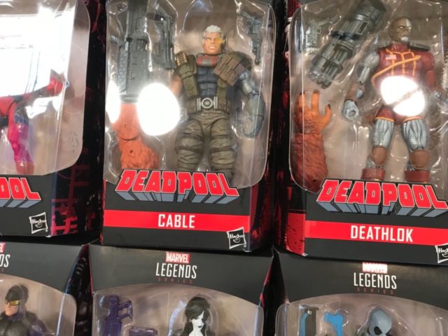Deadpool Legends Cable and Deathlok 6 Inch Figures Packaged