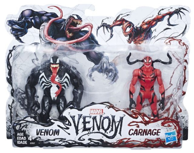 Hasbro Venom vs Carnage Two Pack 6 Inch Figures