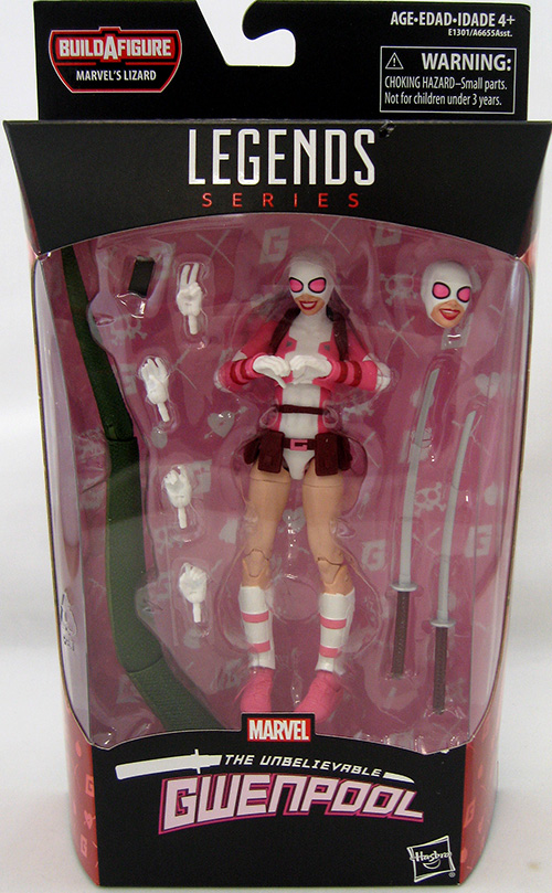 Marvel Legends Gwenpool Figure Packaged