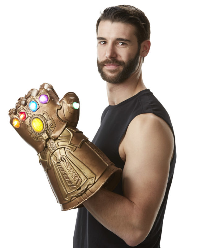 Marvel Legends Infinity Gauntlet Prop Replica Scale Photo