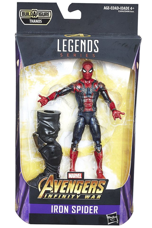 Marvel Legends Iron Spider Figure Packaged
