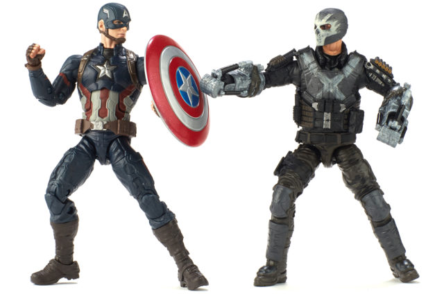 Marvel Studios Marvel Legends Crossbones and Captain America Two Pack