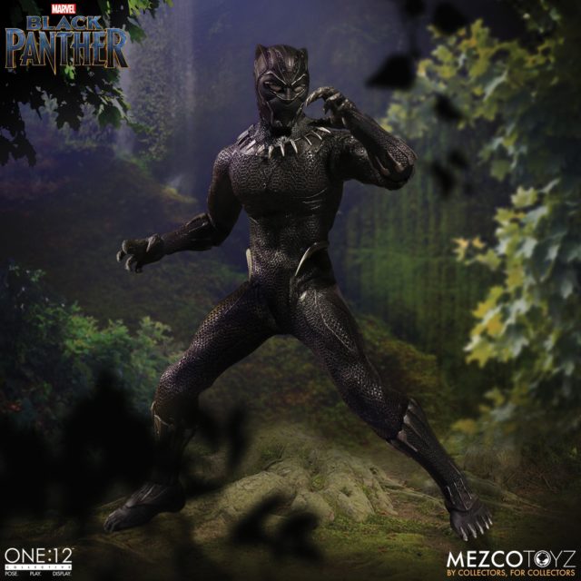 Mezco ONE 12 Collective Black Panther Action Figure