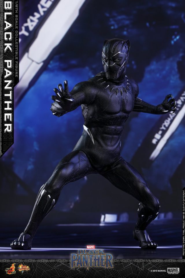 Proportions on New Black Panther Movie Hot Toys Figure