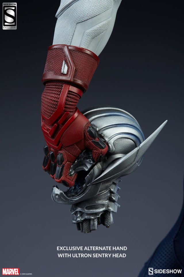 Sideshow Exclusive Captain America Arm with Crushed Ultron Head
