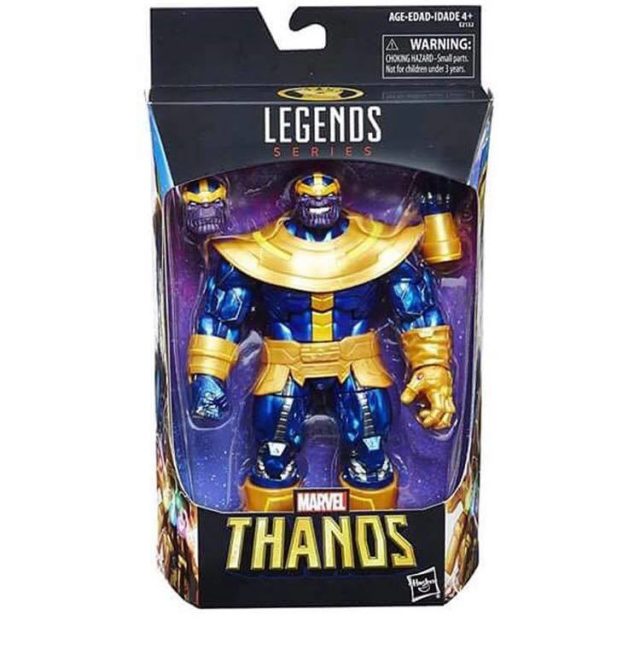 Walmart Exclusive Marvel Legends Thanos Figure Packaged