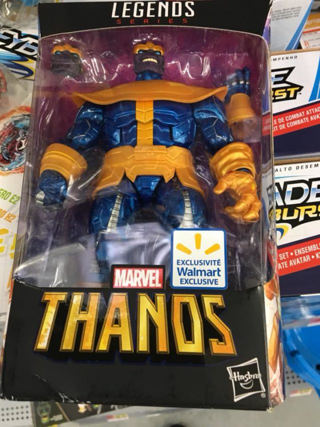 Walmart Exclusive Thanos Marvel Legends Figure Released