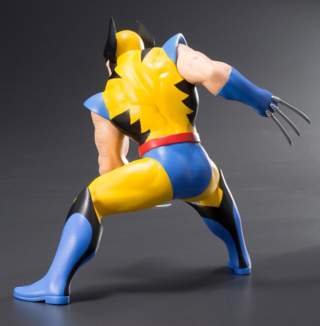 X-Men 1992 Kotobukiya Wolverine PVC Figure Back
