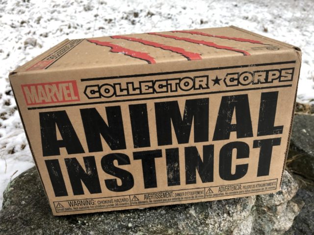 Funko Marvel Collector Corps Animal Instinct Box Review Unboxing Spoilers
