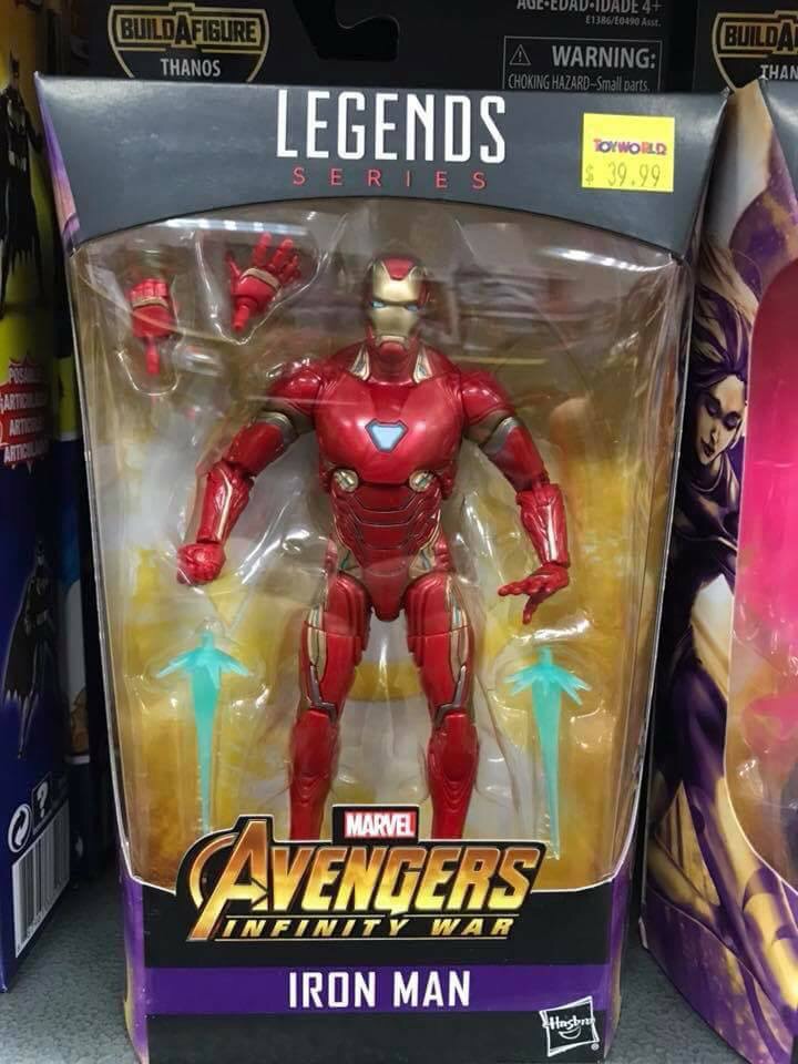 marvel legends infinity war iron man