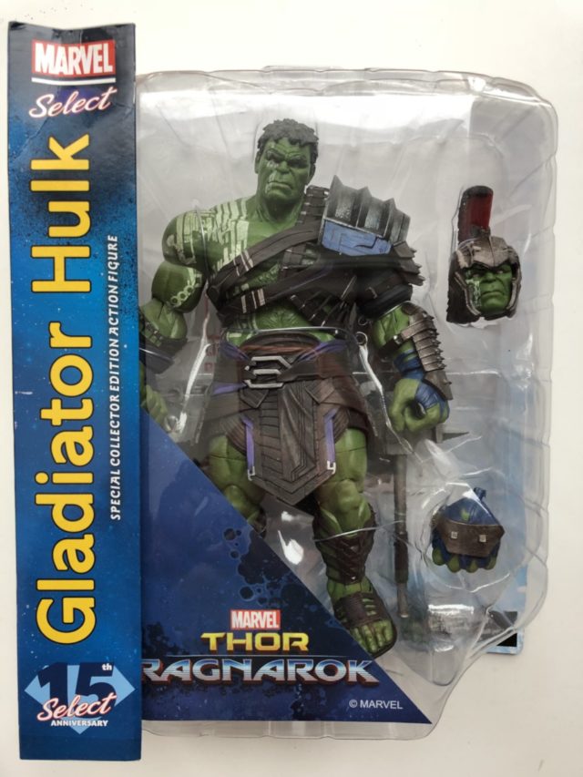 Marvel Select Gladiator Hulk Action Figure Review Packaged