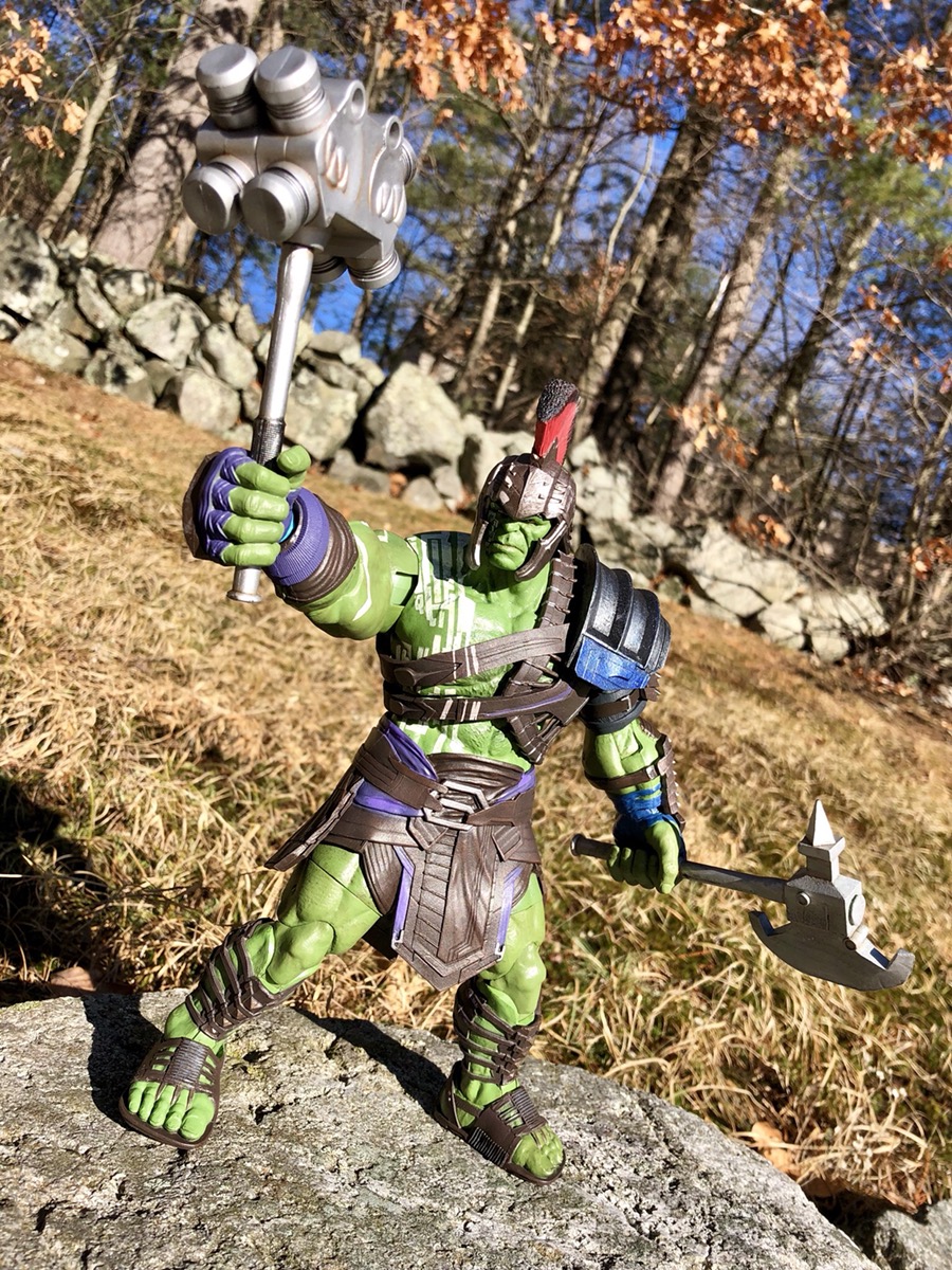 Marvel Legends Gladiator Hulk Thor Ragnarok BAF Complete Build A Figure  Loose