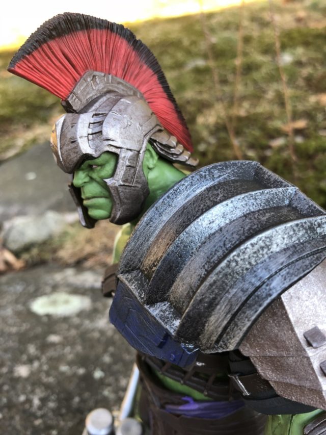 Marvel Select Thor Ragnarok Hulk Armor and Helmet Plume