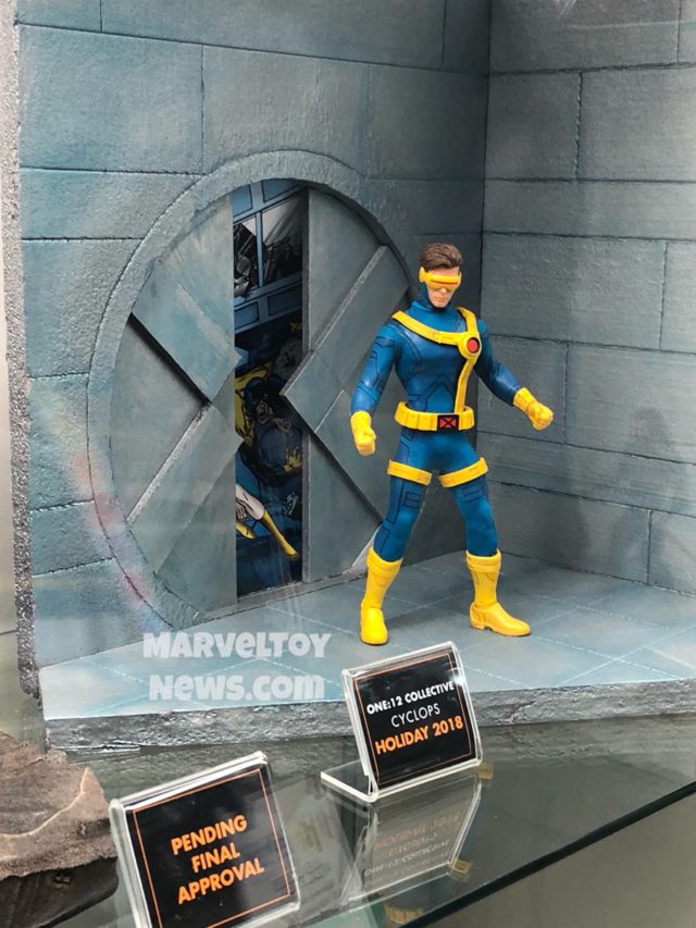 Mezco ONE:12 Collective Cyclops 6" Figure at the 2018 Toy Fair
