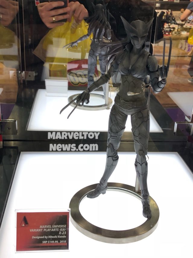 Play Arts Kai X-23 Wolverine Prototype Toy Fair 2018