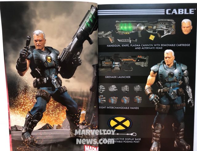 Cable ONE:12 Collective Accessories from Mezco Catalog