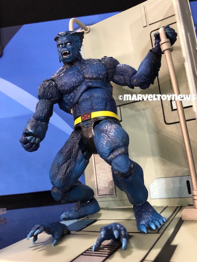 Side View of Beast Marvel Select Figure at 2018 Toy Fair