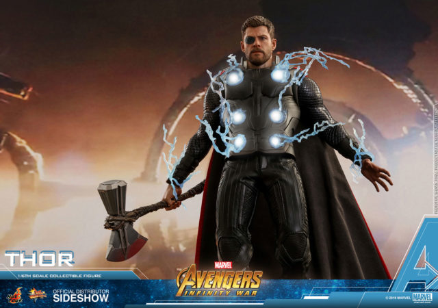 Avengers Infinity War Thor Figure with Lightning Effects Pieces