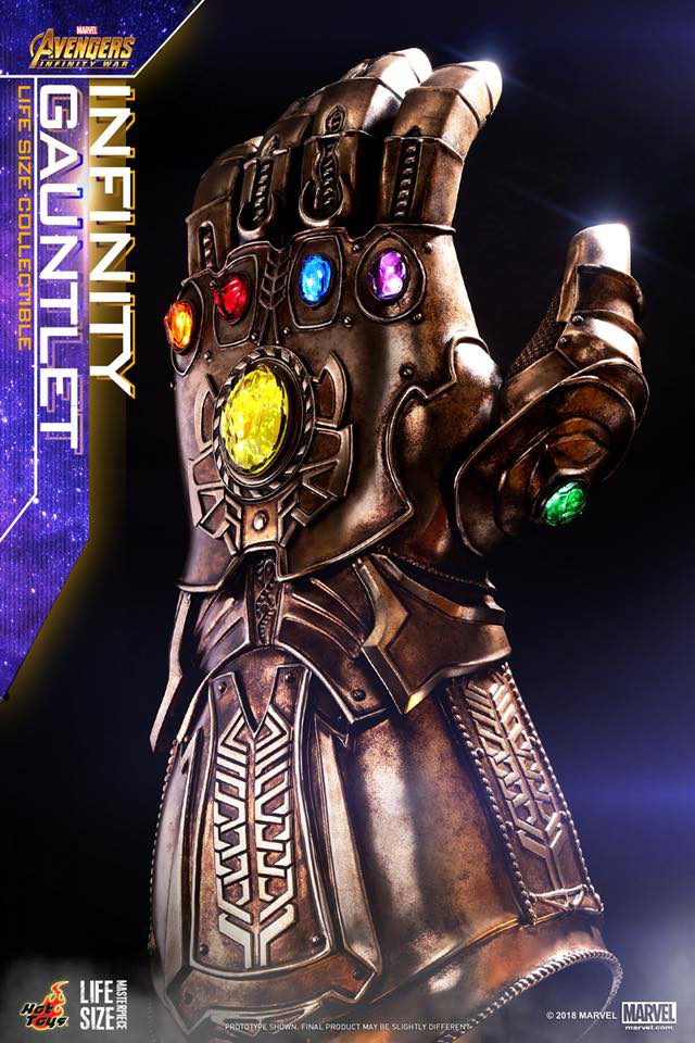 Hot Toys Infinity Gauntlet Life Size Replica