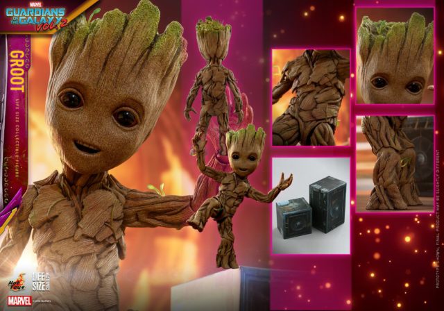 Hot Toys Life Size Baby Groot Figure Version 2