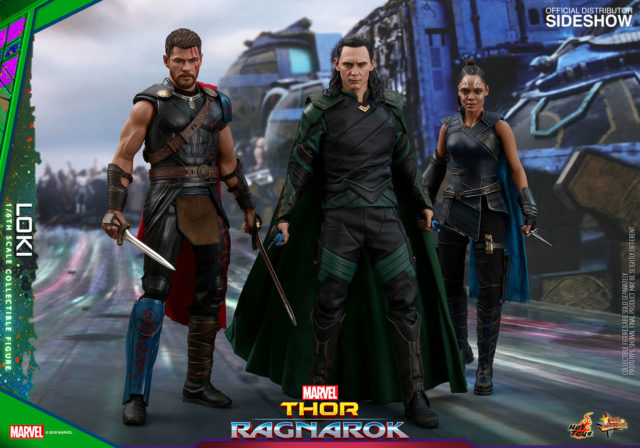 Hot Toys Thor Ragnarok Valkyrie Loki Thor Figures