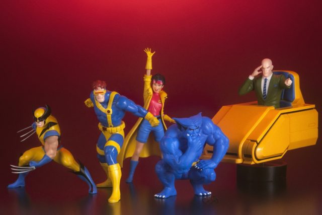 Koto X-Men ARTFX+ Professor X Statue Jubilee Wolverine Beast Cyclops