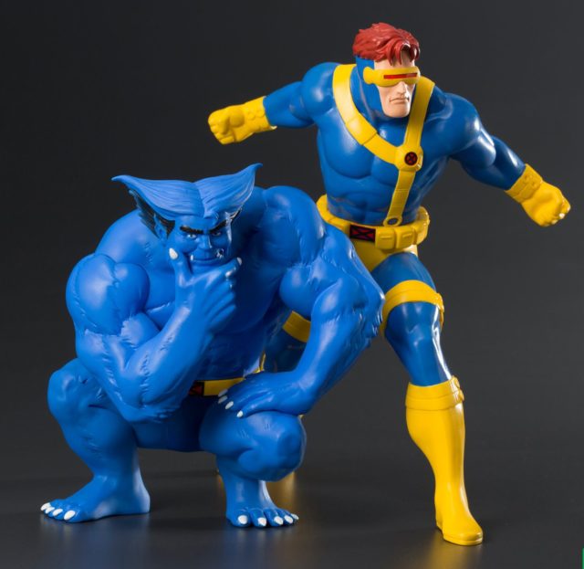 Kotobukiya X-Men Beast Cyclops ARTFX+ Statues Animated Series