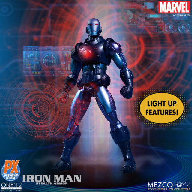 ONE12 Collective Stealth Iron Man Figure PX