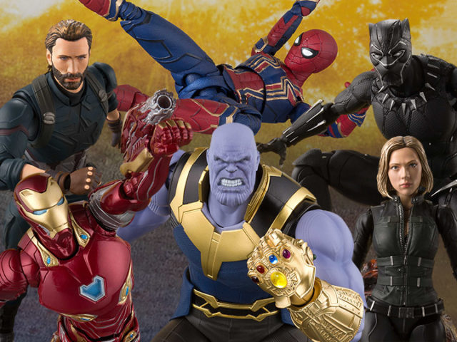 SH Figuarts Marvel Avengers Infinity War Figures