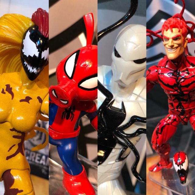 Marvel Legends Venom Figures Series Montage
